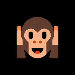 See-No-Evil Monkey Emoji
