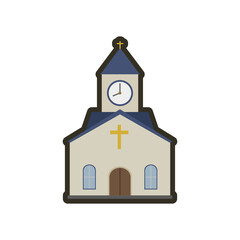 church icon vector illustration