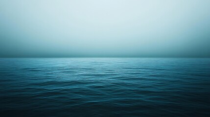 Obraz premium Deep teal gradient with subtle texture for serene background use