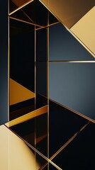 Futuristic Multi-Layered Glass and Acrylic Design with Hues