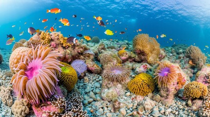 Coral reefs are full of colorful fish