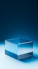 Futuristic Multi-Layered Glass and Acrylic Design with Hues