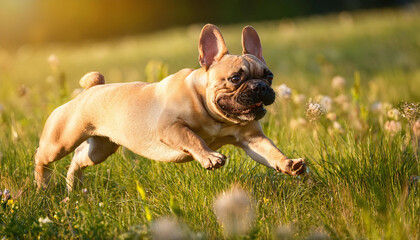 Fototapeta premium フレンチブルドッグ