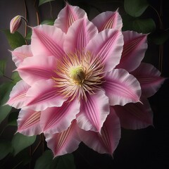 Nelly Moser Clematis Large pink blooms with a sweet fragrance
