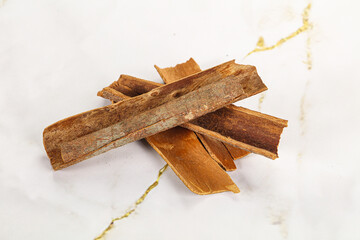 Natural wild organic cinnamon aroma