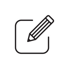 Post icon outline set sign