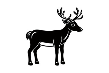 creative a cute animal  line art design vector silhouette with a white background