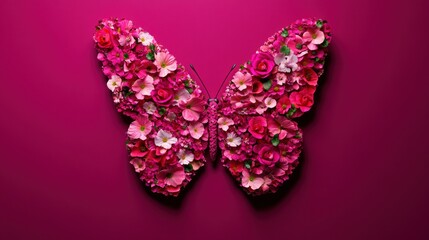 Create stunning floral butterfly art for your home decor