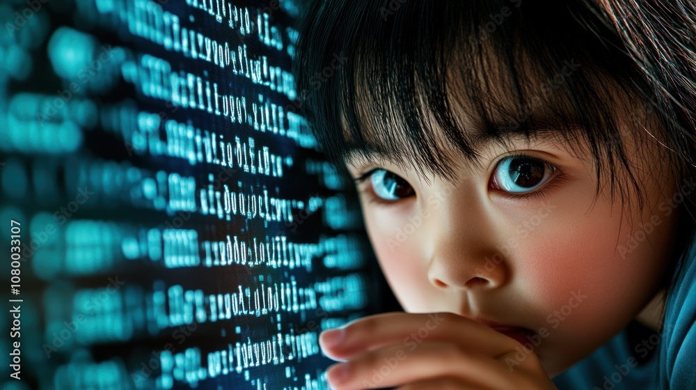 Poster Child engages with digital data display