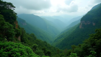  Majestic Valley  A Journey Through Natures Grandeur