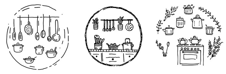 Kitchen - High Quality Modern Logo - Graphic for T-shirts