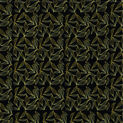 green leaves pattern