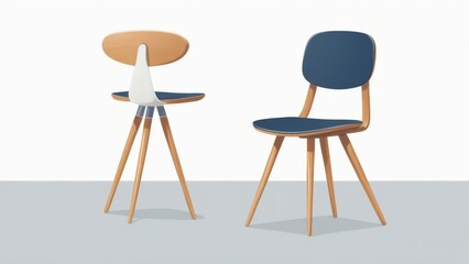 navy chair
