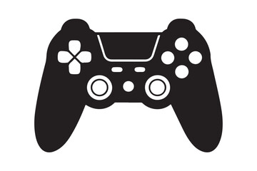 Game controller silhouette vector bundle illustration, Game controller silhouette, Game controller silhouette PNG