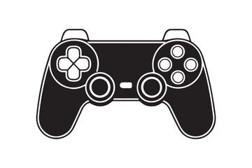Game controller silhouette vector bundle illustration, Game controller silhouette, Game controller silhouette PNG © Madhusudan