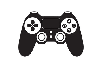 Game controller silhouette vector bundle illustration, Game controller silhouette, Game controller silhouette PNG