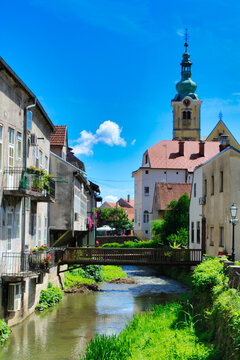The village of Samobor Croatia