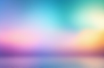 Fototapeta premium Colorful abstract blur background. Multicolored light blurred gradient rainbow background wallpaper.
