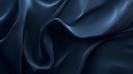 Fototapeta premium Color of deep navy blue with smooth, velvety texture