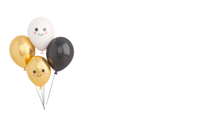 Celebrate joyful moments with adorable smiling balloons for every occasion