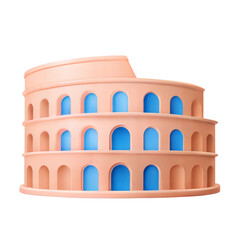 Colosseum 3D Icon
