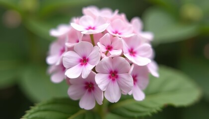 Obraz premium Pretty in pink A closeup of delicate flowers