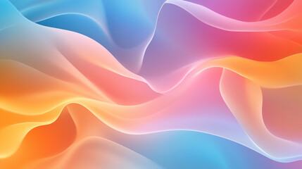 Fototapeta premium Flowing Hues | Background Soft