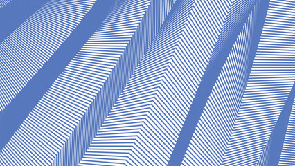 Blue sky zig zag stripes line abstract background for backdrop or fabric style