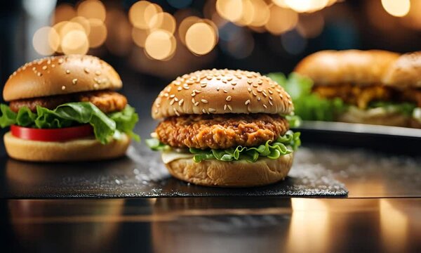 Tasty Fish burger.