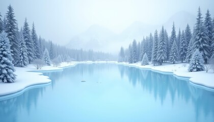  Snowy serenity  A winter wonderland