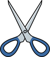 scissors isolated on white background