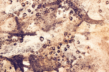 Abstract grunge texture with rustic patterns and organic spots for background design.