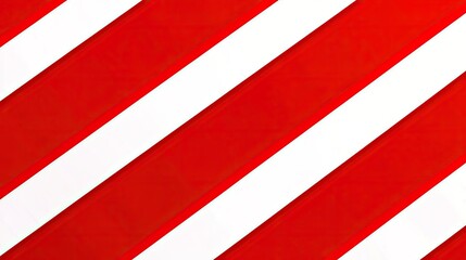 Red and White Diagonal Striped Pattern