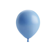 gold helium balloon. Birthday balloon flying for party and celebrations. Isolated on white background. Generative AI