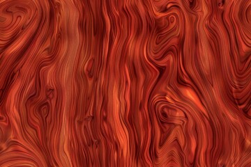 Abstract wooden texture with a swirling pattern in red, orange and brown hues.