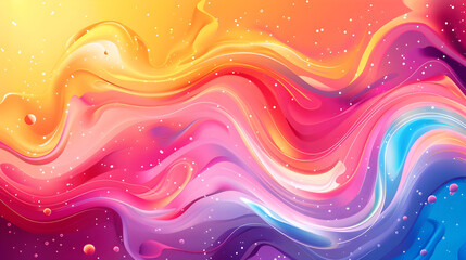 Abstract colorful liquid background bright Abstract watercolor drawing on a paper image bright Abstract watercolor drawing on a paper image, Generative AI


