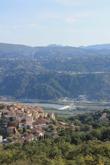 Quaint Village in Lush Valley