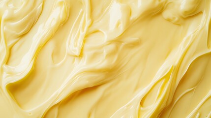 Background of soft buttery yellow with polished finish