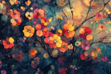 autumn leaves background