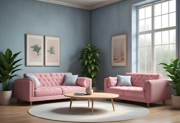 Pink interior