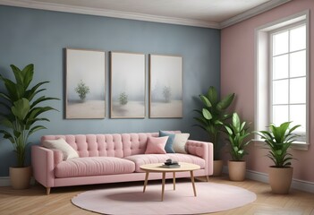 Pink interior