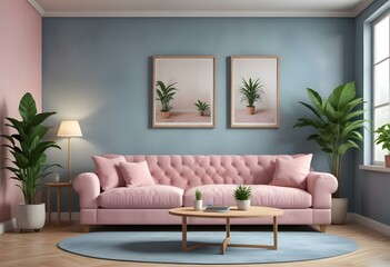 Pink interior