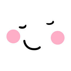 Obraz premium Cartoon face icon vector. Funny face illustration sign. Face symbol or logo.