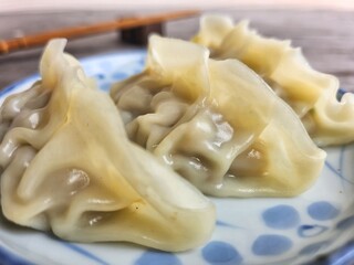 Steamed dumplings pork Chinese food