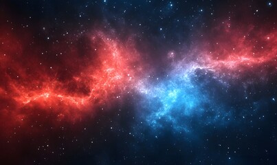 Fototapeta premium generation AI, red_and_Blue_Colors_Background