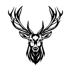 Deer Silhouette Vector Designs for Wildlife Illustrations and Logos