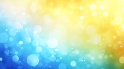Fototapeta premium Bright yellow and blue gradient for fresh, lively background use