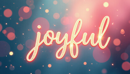 Joyful Inspirational Graphic Design