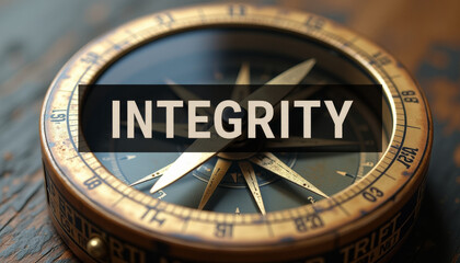 Obraz premium Integrity: Finding Your True North