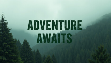 Inspiring Adventure Awaits in the Misty Forest